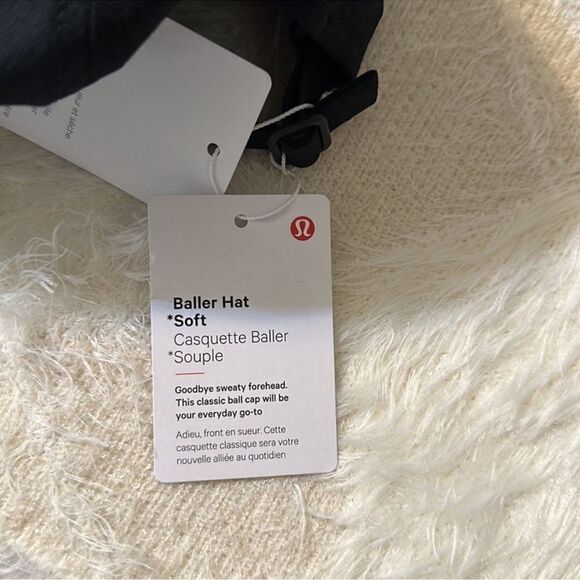 lululemon Black Baller Hat Athletic Lightweight Cap